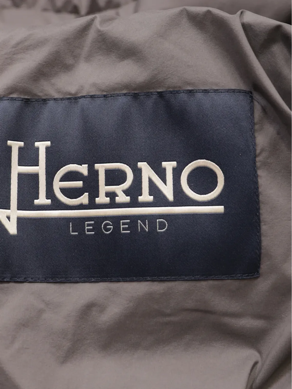 Herno ジップポケット付きダウンベスト - グレー - 画像4