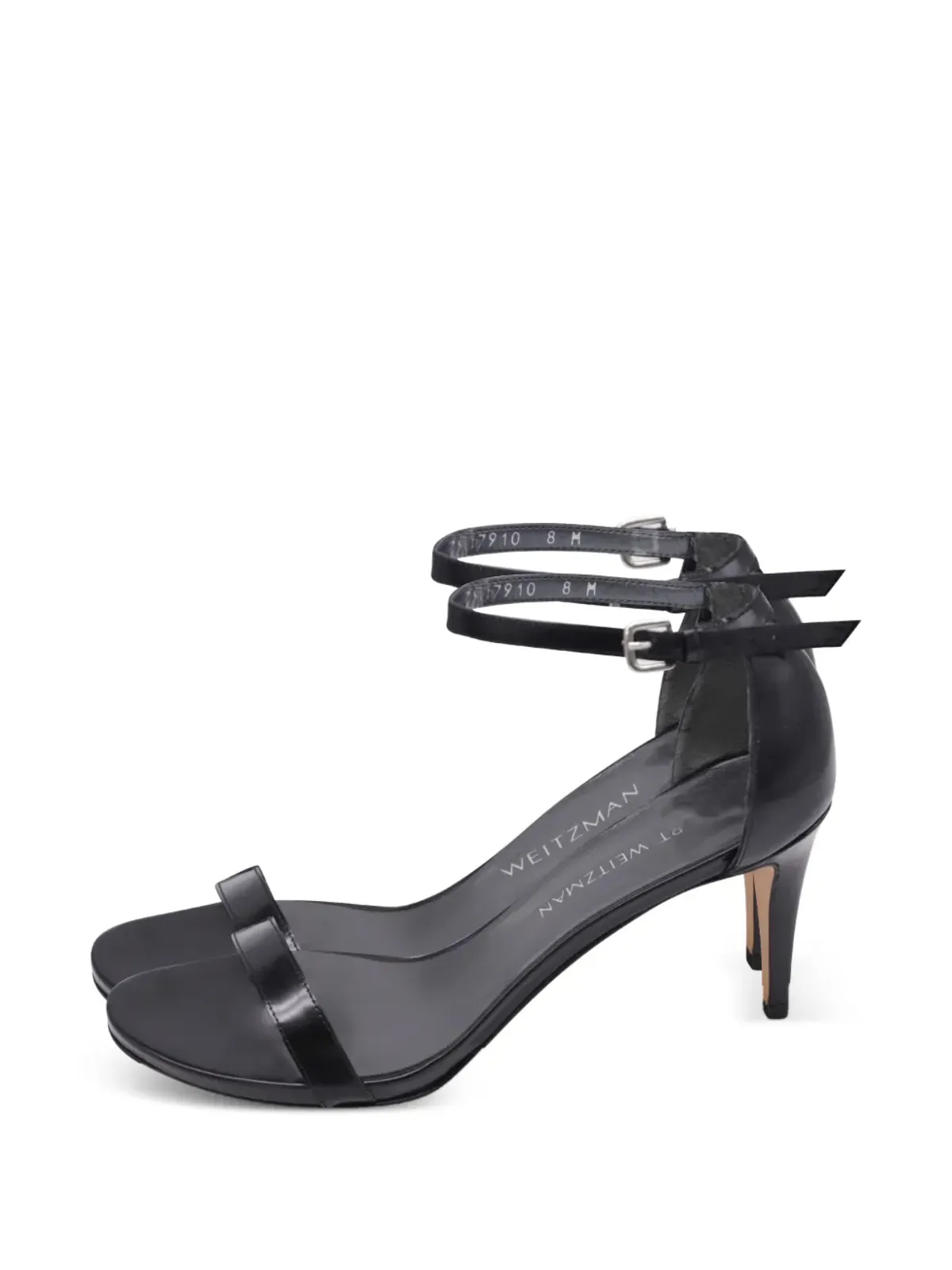 Stuart Weitzman アンクルストラップ付きストレットサンダル - 画像3