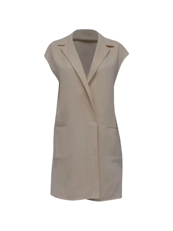 Loro Piana Pre-Owned Loro Piana Pre-Owned ポケット付きノースリーブコートの商品画像