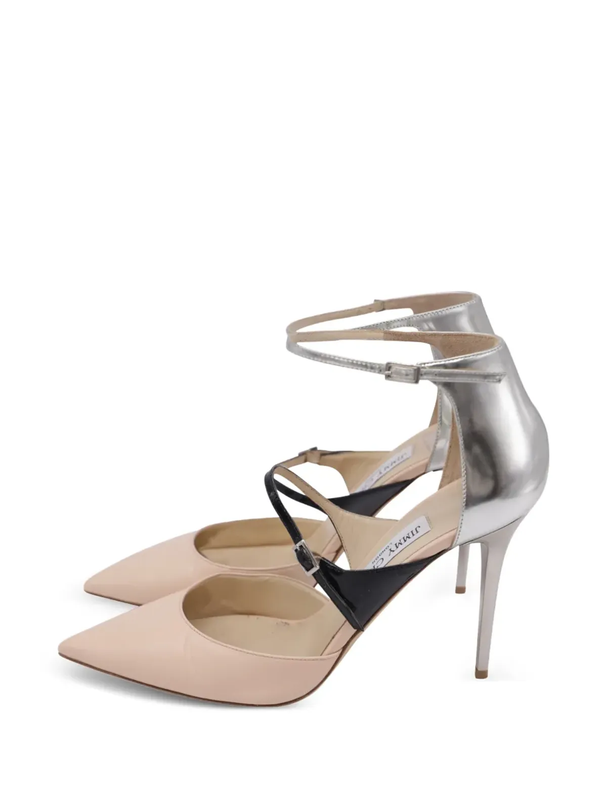 Jimmy Choo Pre-Owned D'Orsay アンクルストラップ付きハイヒールパンプス - 画像1
