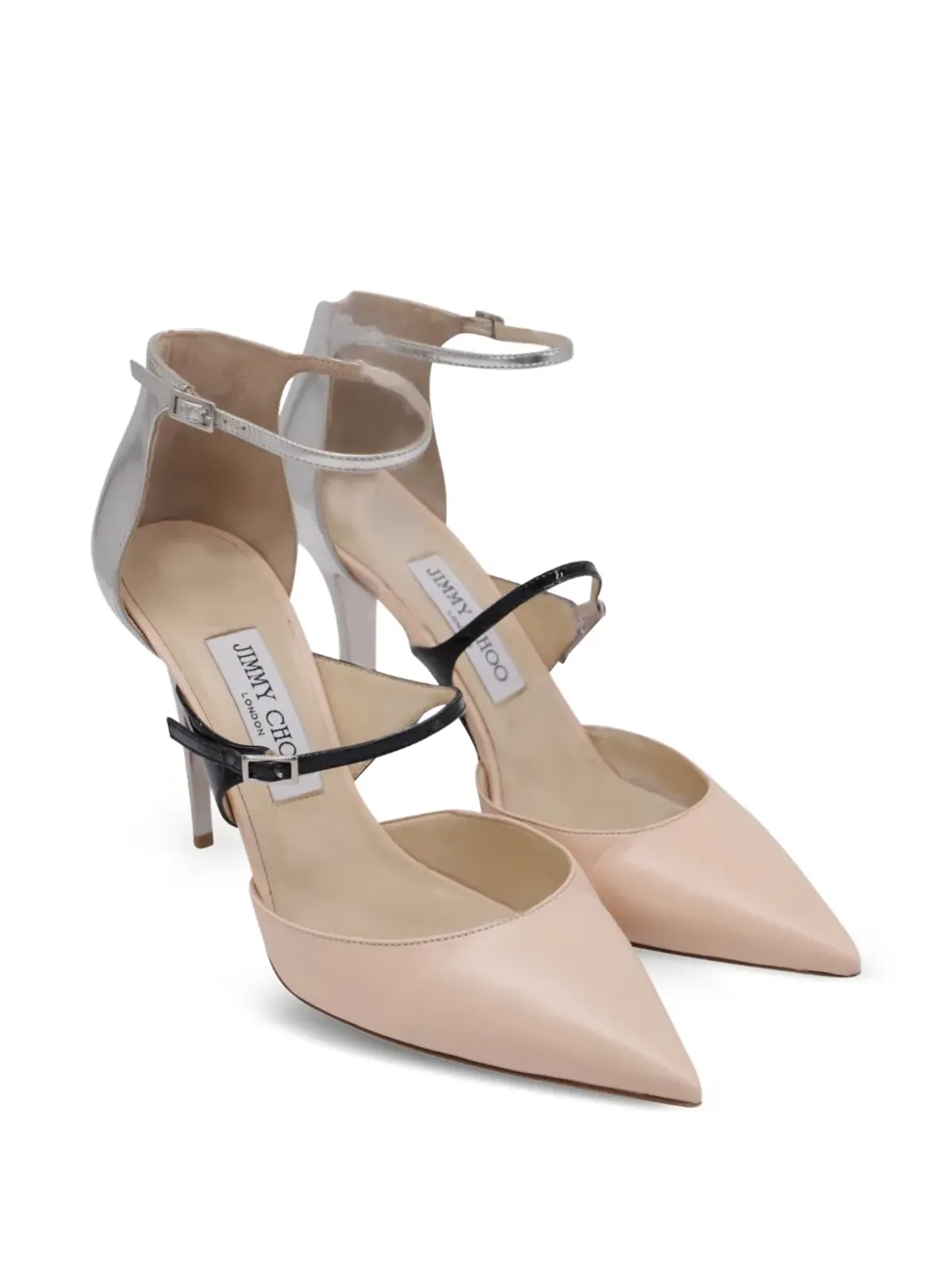 Jimmy Choo Pre-Owned D'Orsay アンクルストラップ付きハイヒールパンプス - 画像5