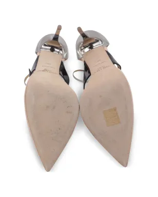 Jimmy Choo Pre-Owned D'Orsay アンクルストラップ付きハイヒールパンプス - サムネイル3