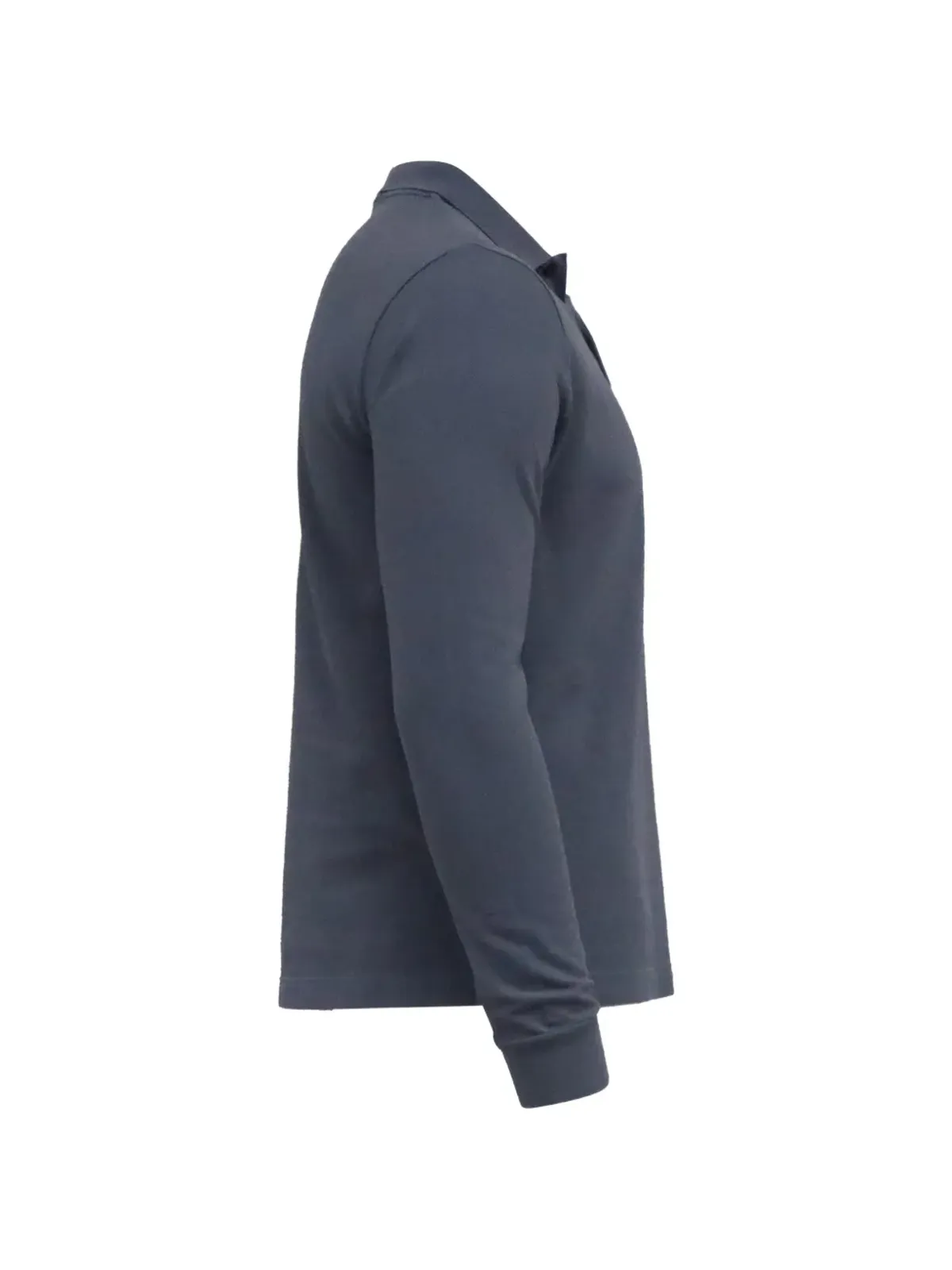 Stone Island 長袖ボタン付きポロシャツ（ブルー） - 画像3