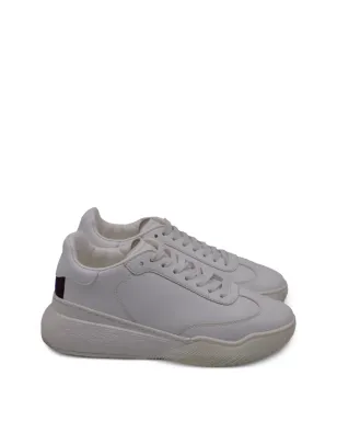 Stella McCartney Pre-Owned ループ ロー・トップ レザー スニーカー - ホワイト - サムネイル1
