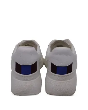 Stella McCartney Pre-Owned ループ ロー・トップ レザー スニーカー - ホワイト - サムネイル3