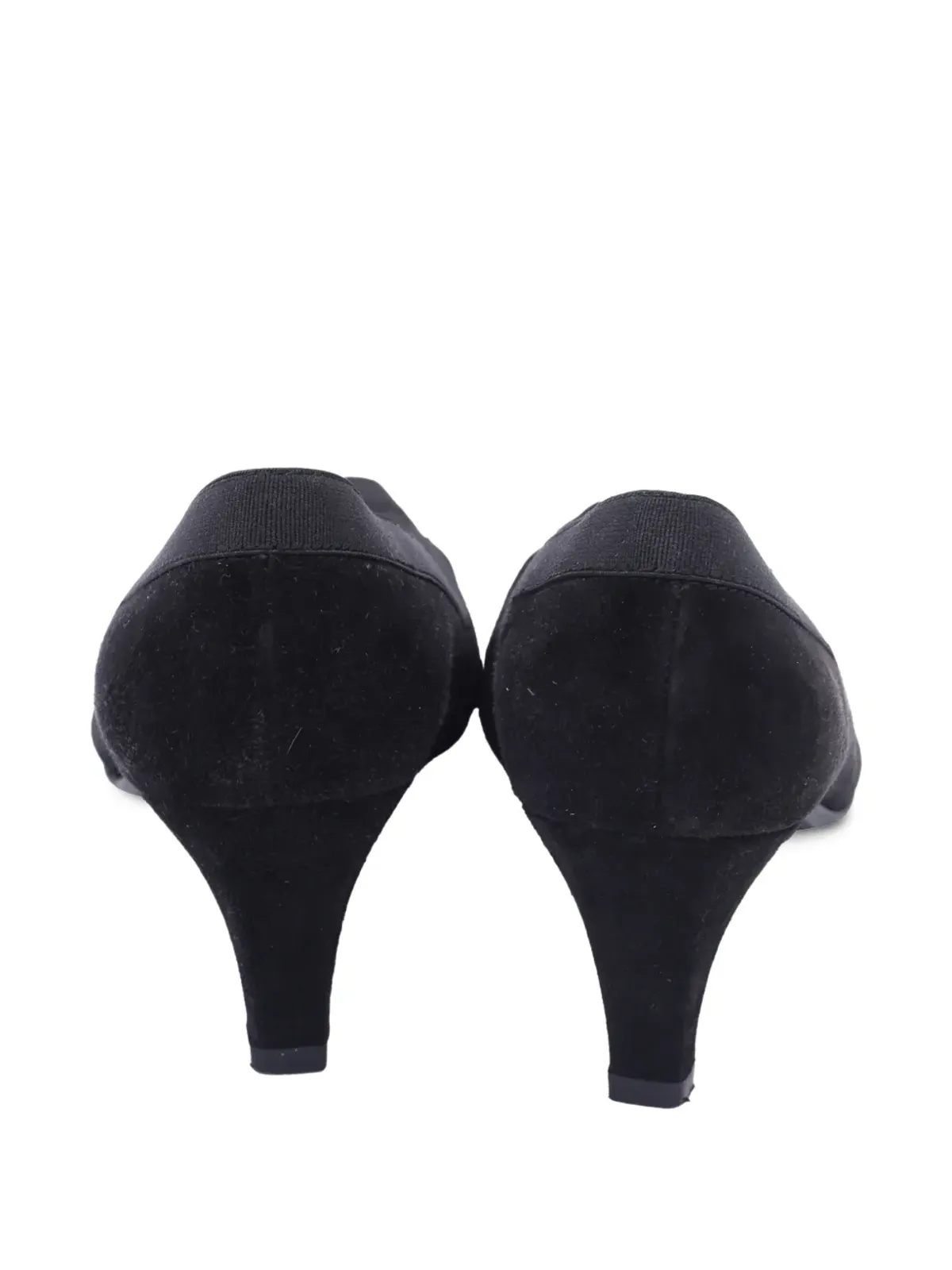 Stuart Weitzman ポイントトゥー・スエード・ヒールド・パンプス - 画像3