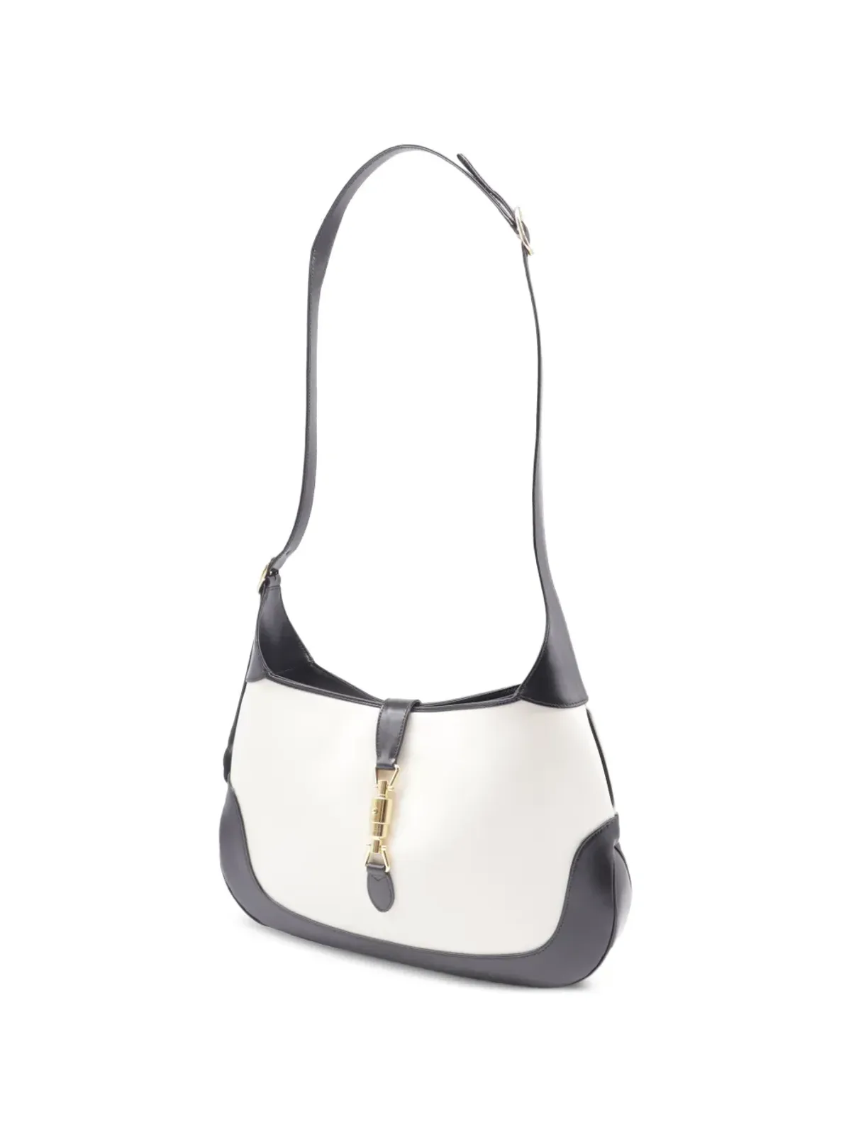 Gucci Pre-Owned ジャック1961 クレセント レザーバッグ - 画像3