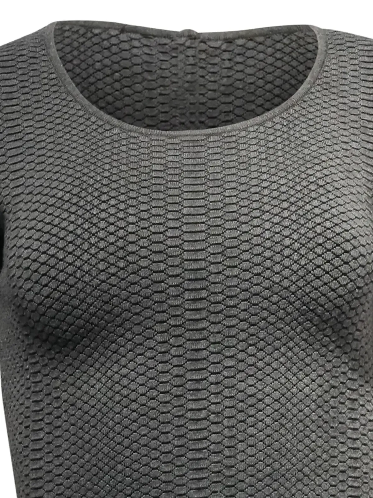 SANDRO ペプラムニットブラウス - 画像4