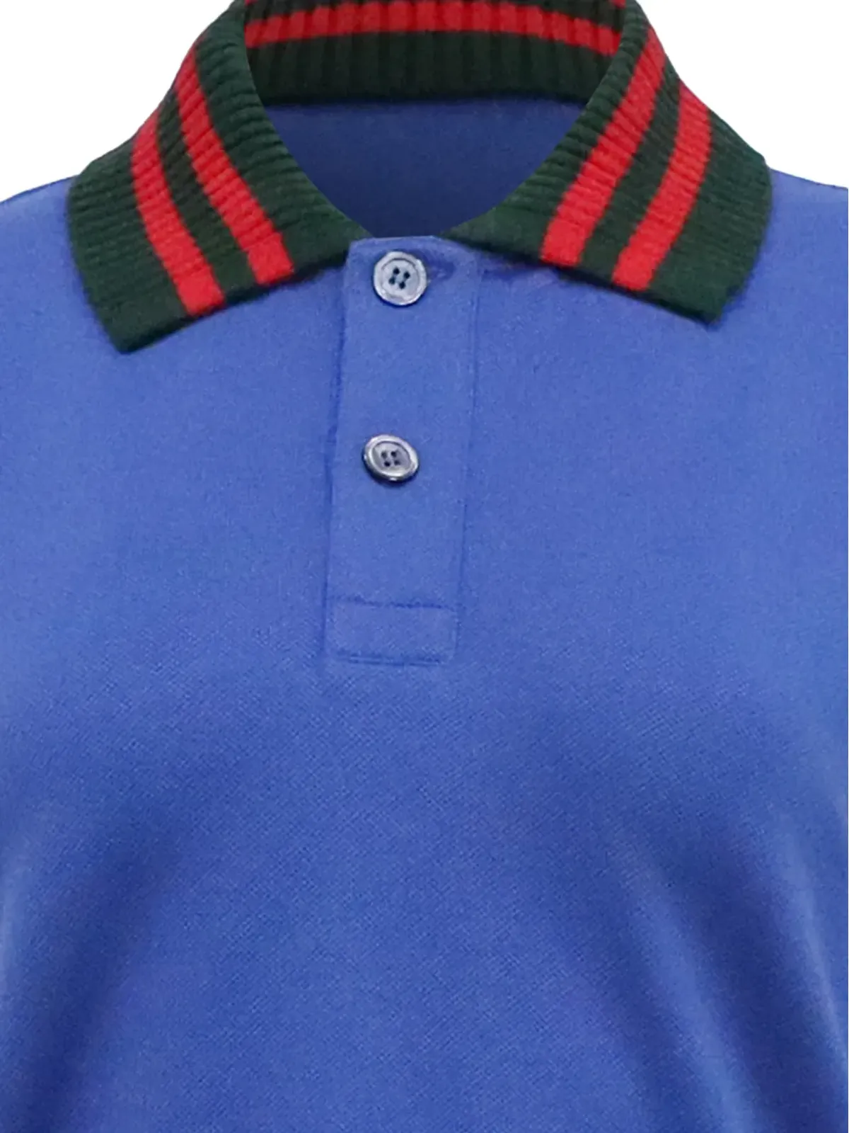 Gucci Pre-Owned 未来的なモダン刺繍ポロシャツ - 画像4