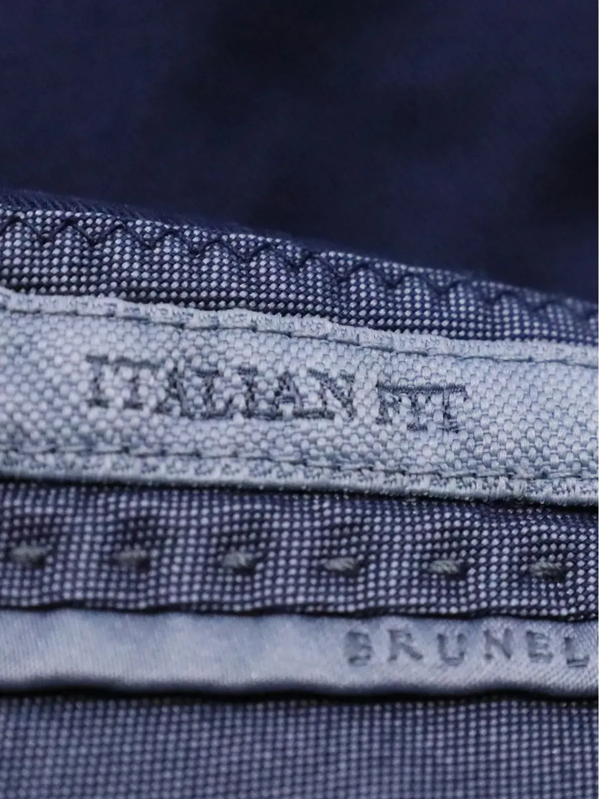 Brunello Cucinelli Vintage プリーツ入りストレートパンツ - 画像4