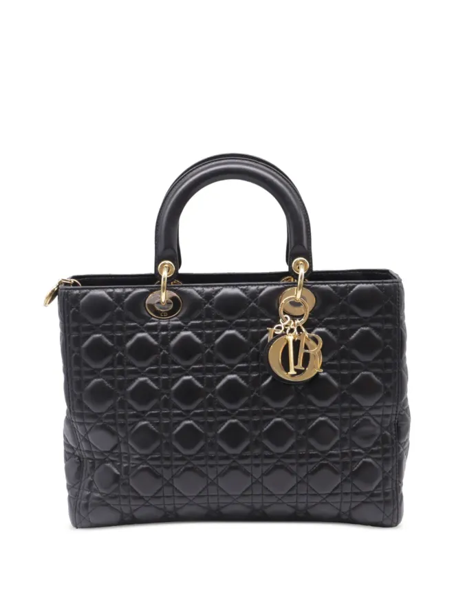 Christian Dior Pre-Owned Christian Dior Vintage レディ ディオール トップハンドル トートバッグの商品画像