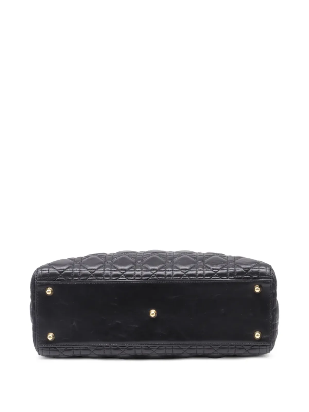 Christian Dior Vintage レディ ディオール トップハンドル トートバッグ - 画像4