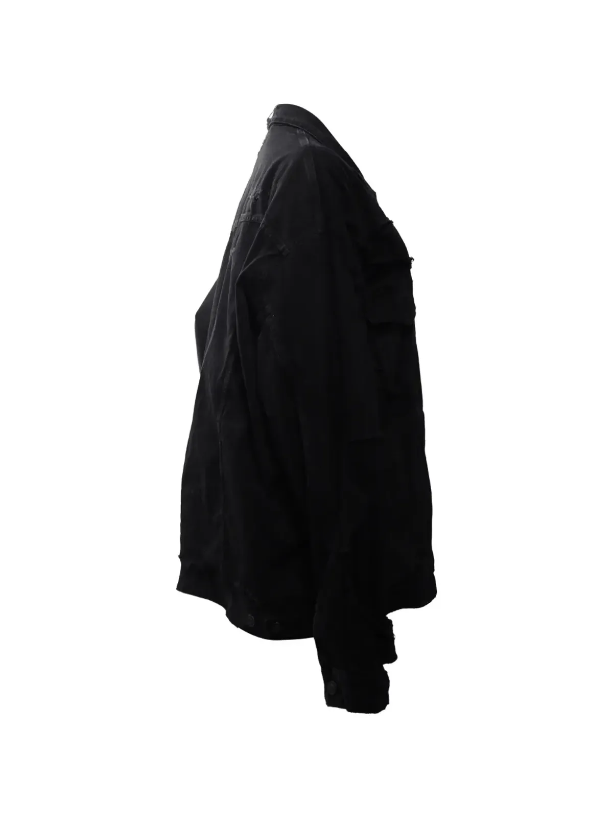 Balenciaga Pre-Owned Unity Sports distressed jacket - Black - 画像3
