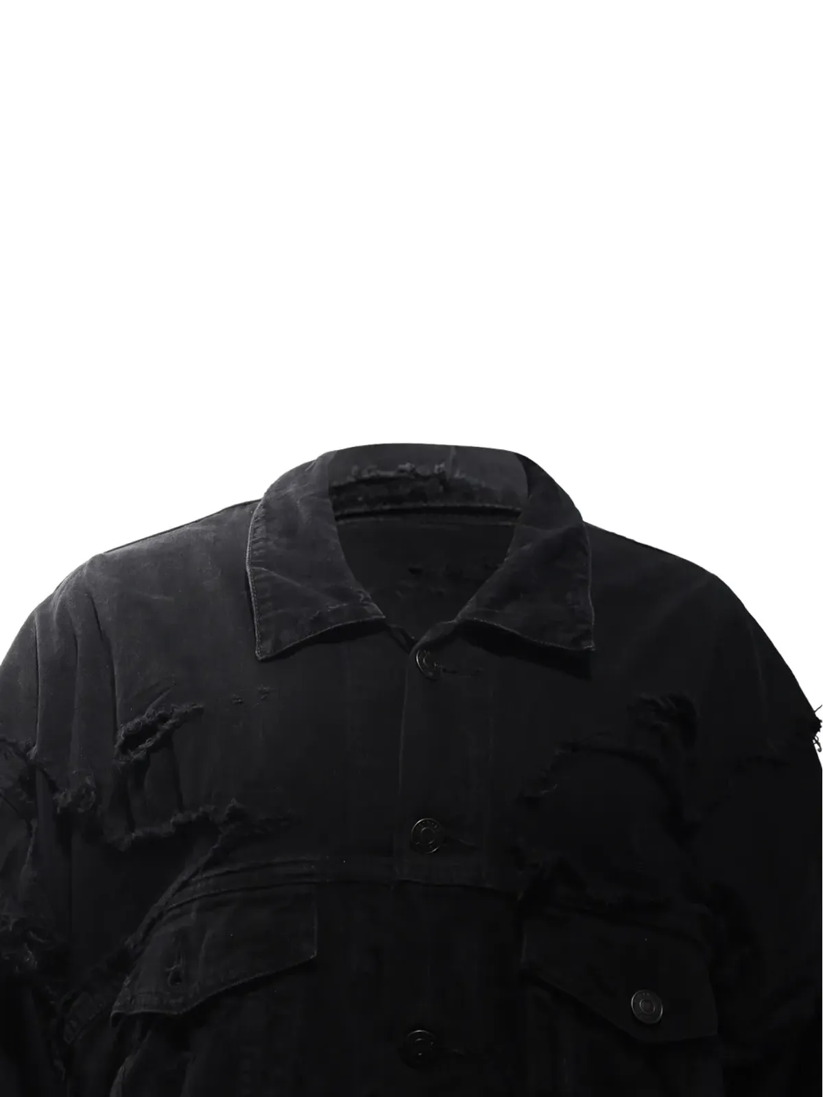 Balenciaga Pre-Owned Unity Sports distressed jacket - Black - 画像4