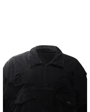Balenciaga Pre-Owned Unity Sports distressed jacket - Black - サムネイル4