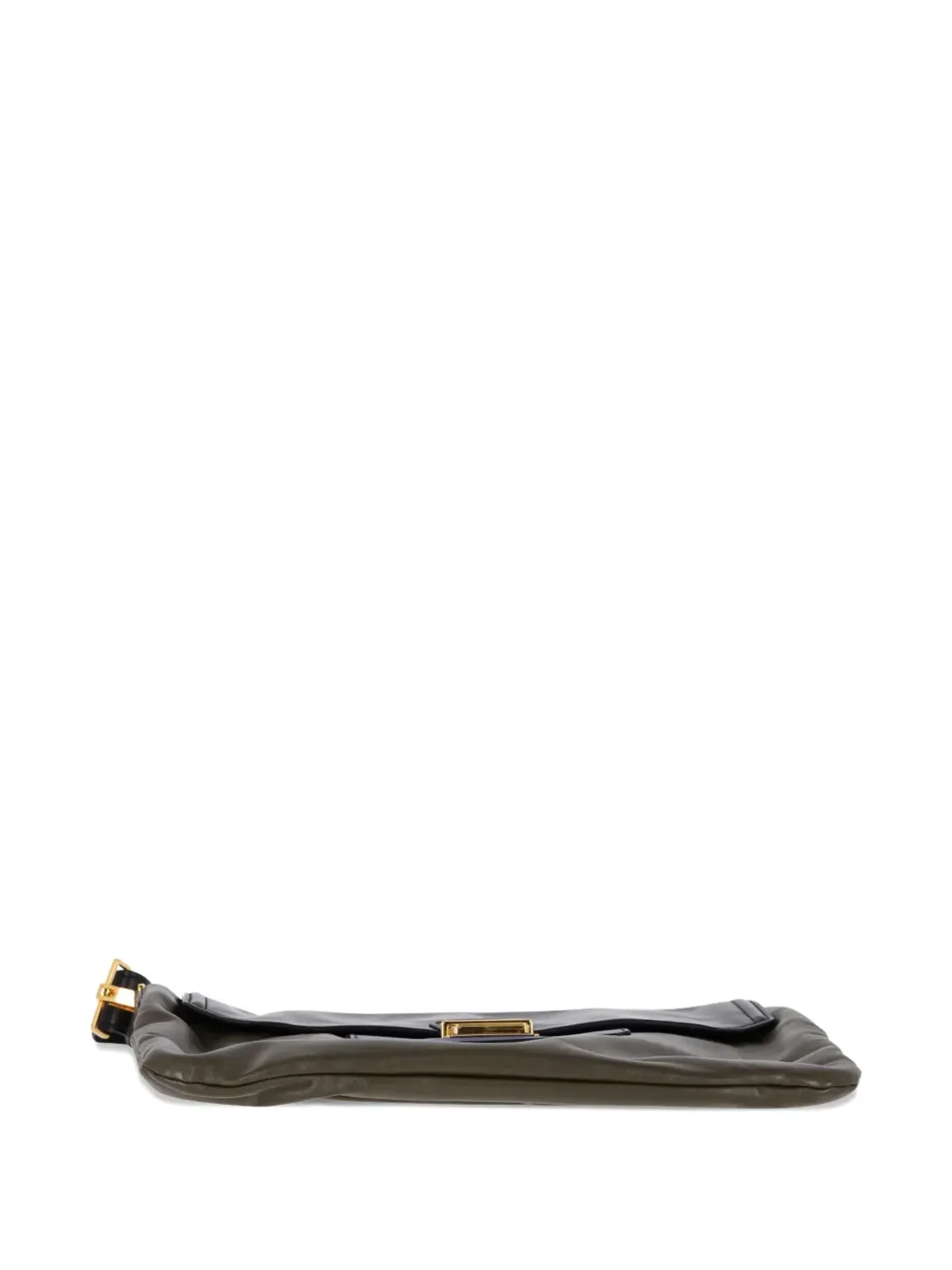 Miu Miu Pre-Owned フラップレザーショルダーバッグ - 画像2
