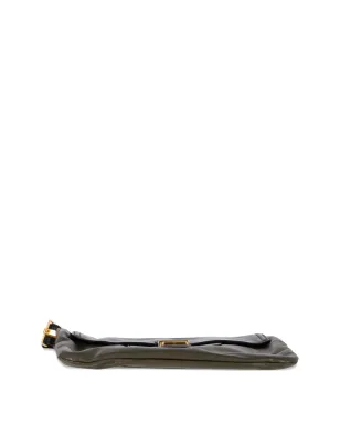 Miu Miu Pre-Owned フラップレザーショルダーバッグ - サムネイル2