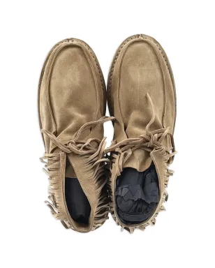 Saint Laurent Pre-Owned Nino フリンジ付きスエード アンクルブーツ - サムネイル3