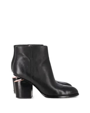 Alexander Wang ビンテージ gabi レザー アンクルブーツ - ブラック - サムネイル1