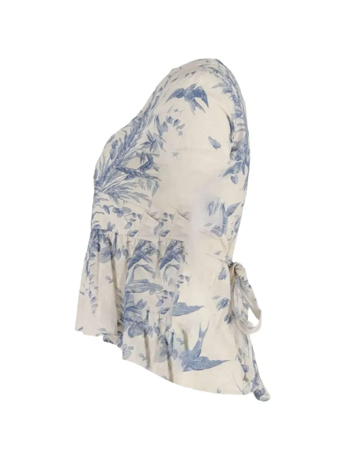 Red Valentino Vintage プリント Vネック ブラウス - 画像3