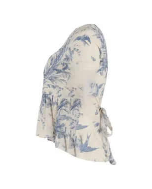 Red Valentino Vintage プリント Vネック ブラウス - サムネイル3