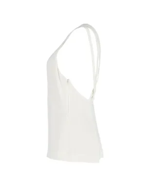 KHAITE Pre-Owned クロスバックトップ - White - サムネイル2