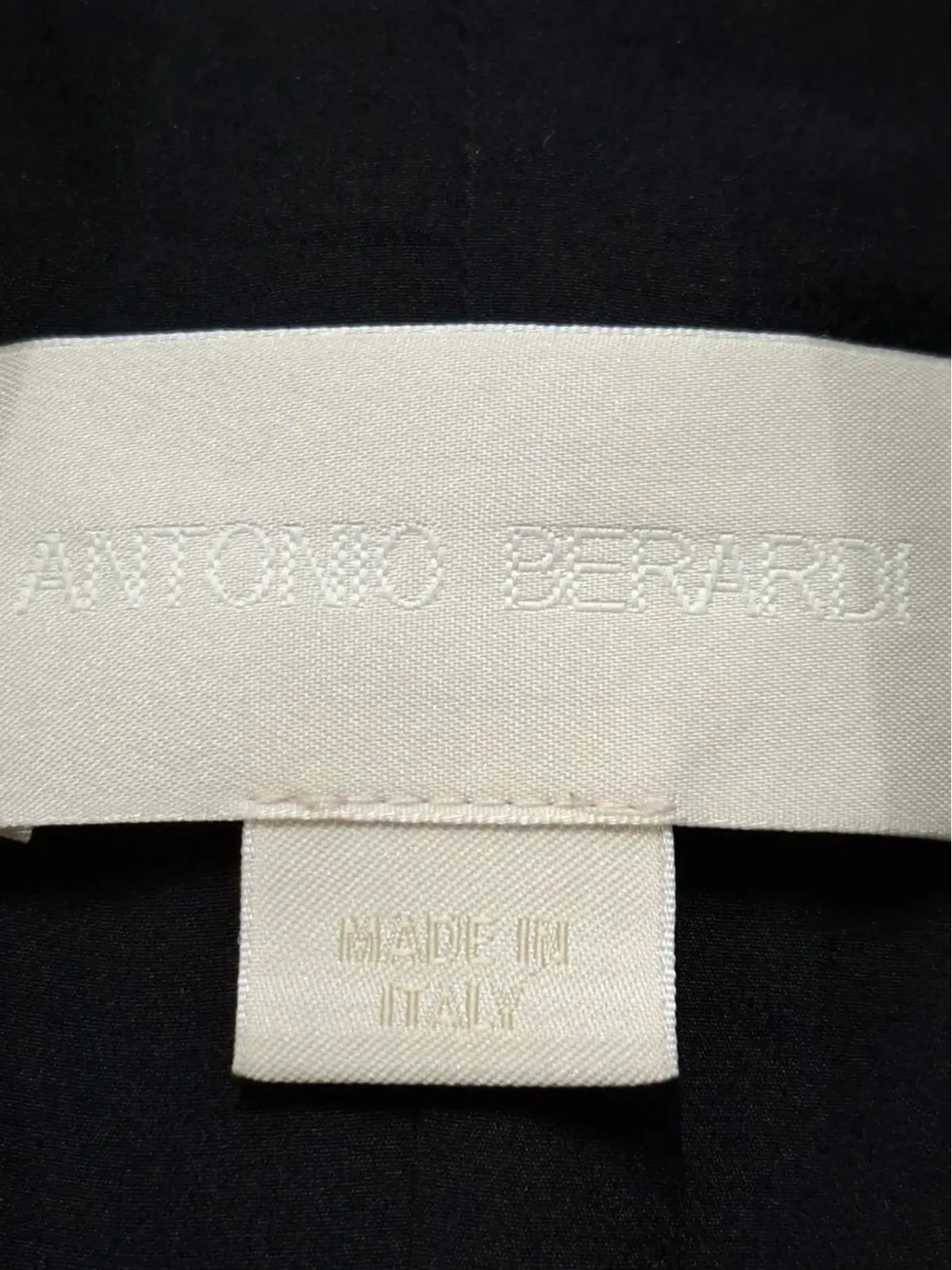 Antonio Berardi Vintage クレープ地カットアウトブレザー - ブラック - 画像3
