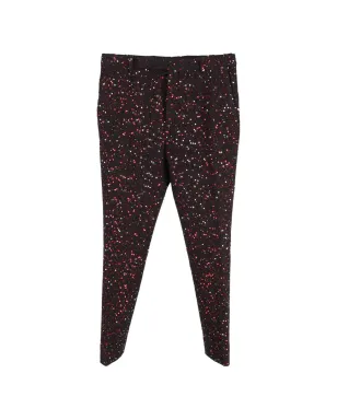 Saint Laurent Pre-Owned スパンコールパンツ レッド - サムネイル1