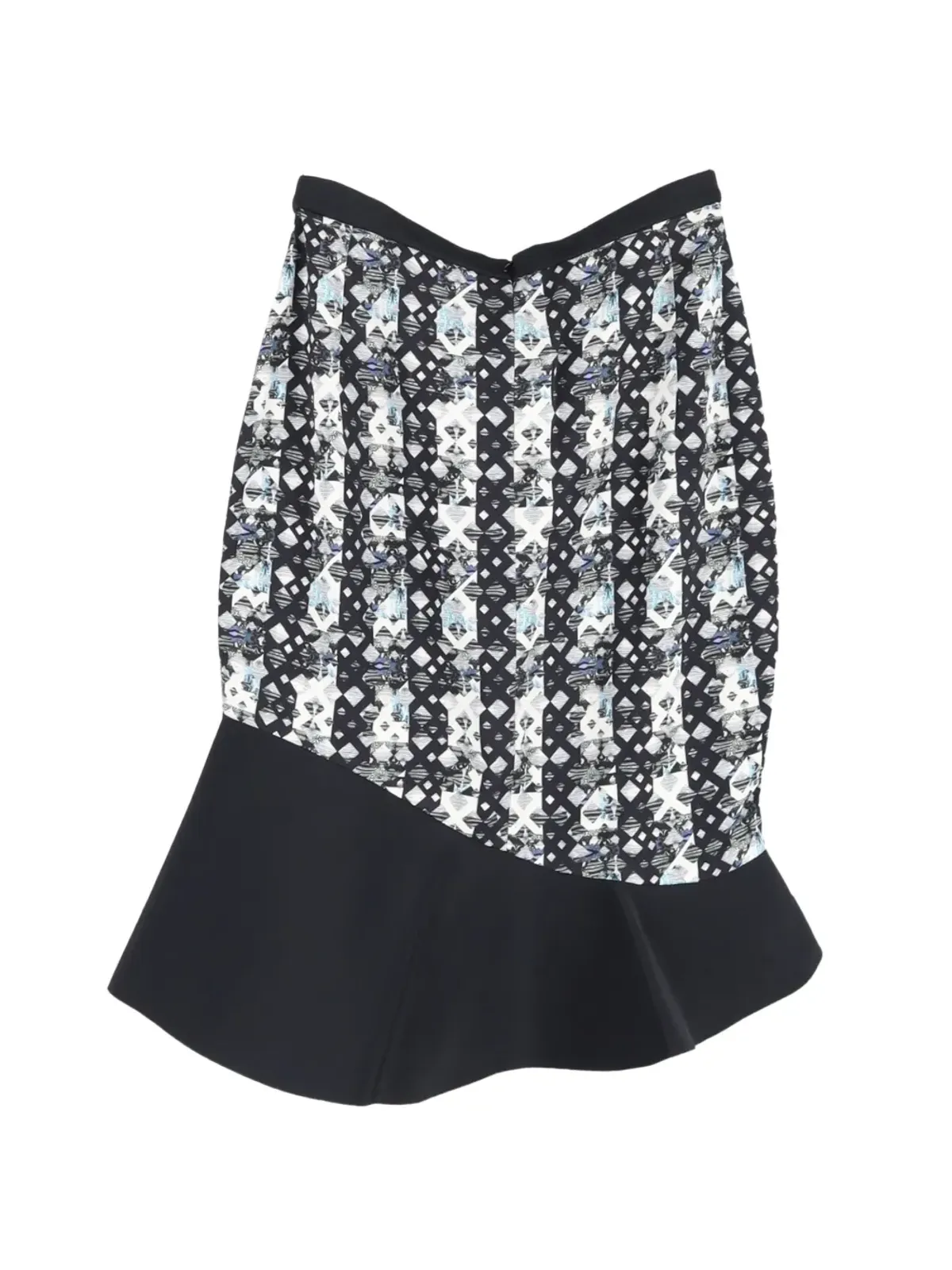 Peter Pilotto トランペットプリントミニスカート - 画像2