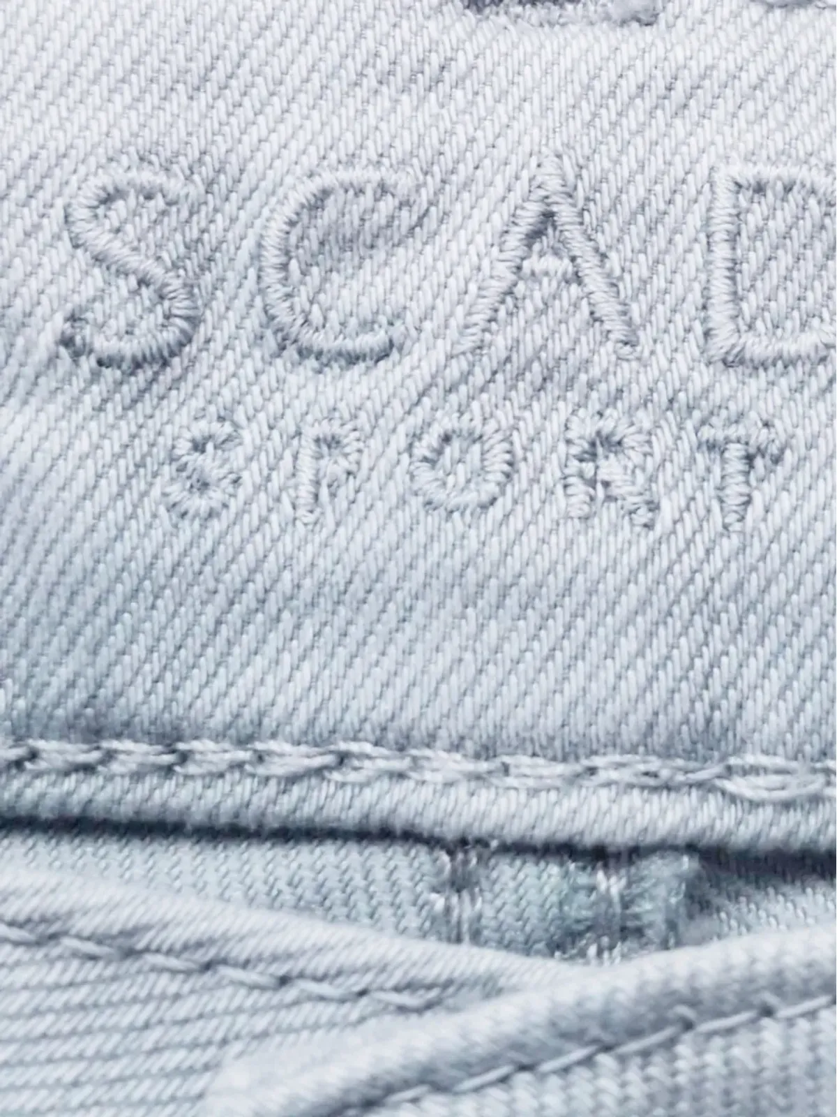 Escada Pre-Owned ストレートレッグ コットンパンツ - Grey - 画像3