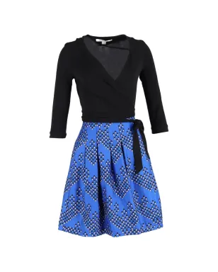 Diane Von Furstenberg Vintage プリント柄ミニドレス - サムネイル1
