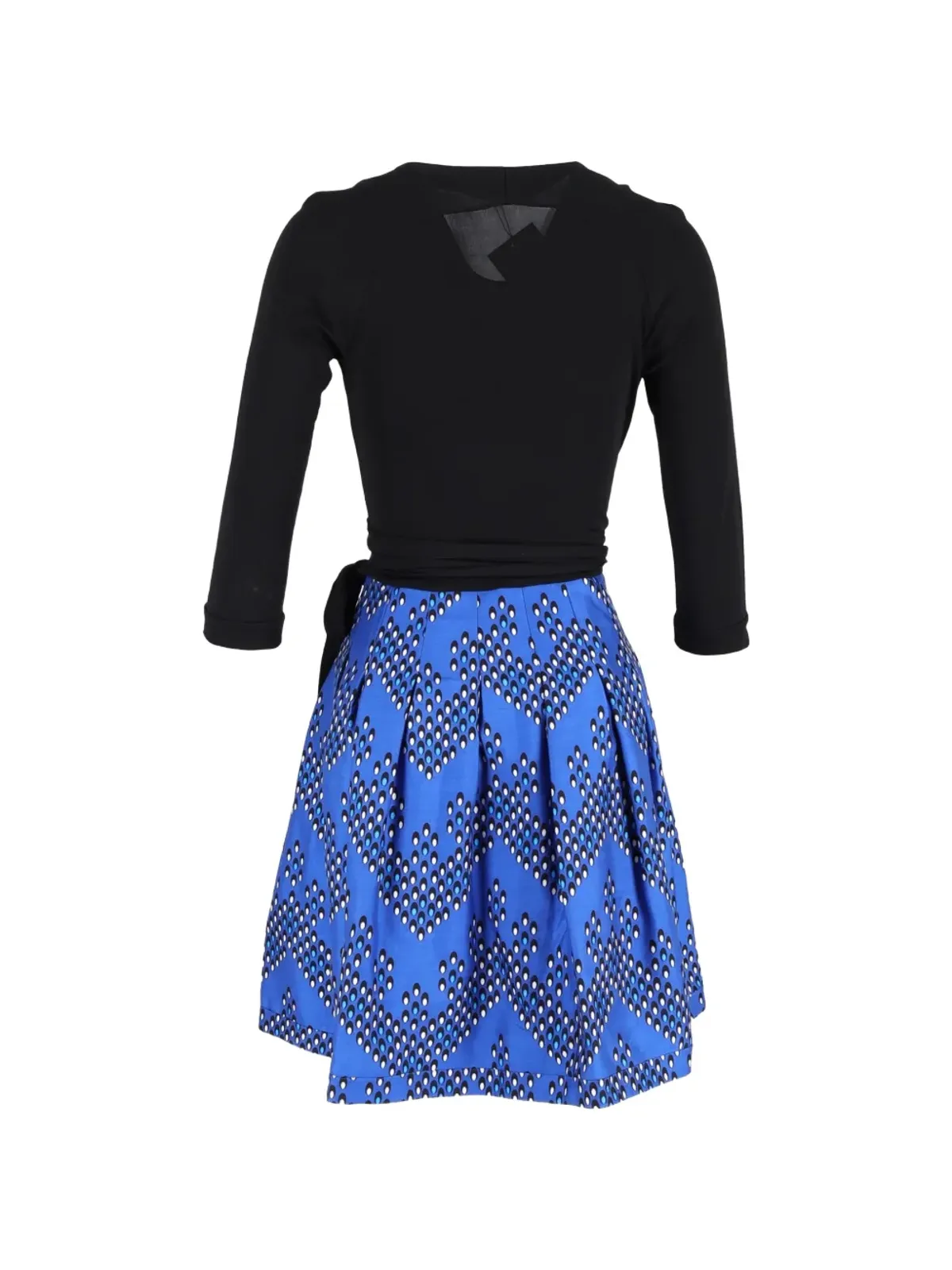 Diane Von Furstenberg Vintage プリント柄ミニドレス - 画像2