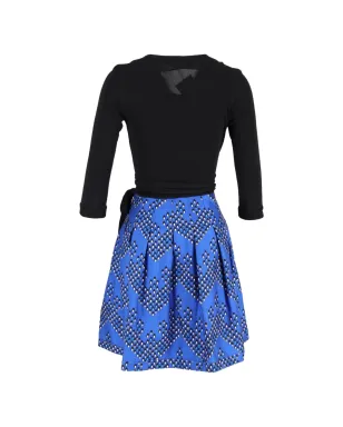 Diane Von Furstenberg Vintage プリント柄ミニドレス - サムネイル2