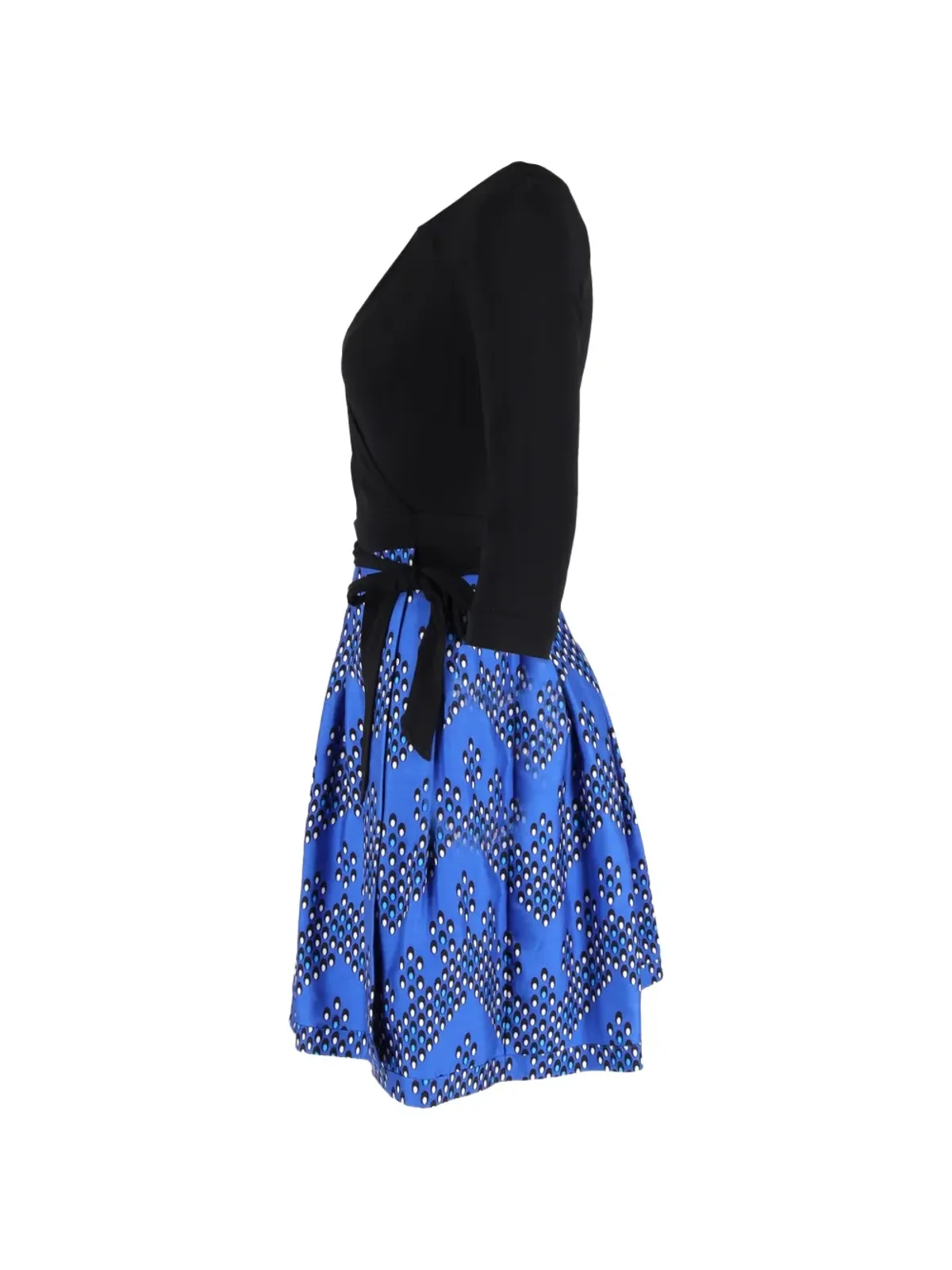 Diane Von Furstenberg Vintage プリント柄ミニドレス - 画像3