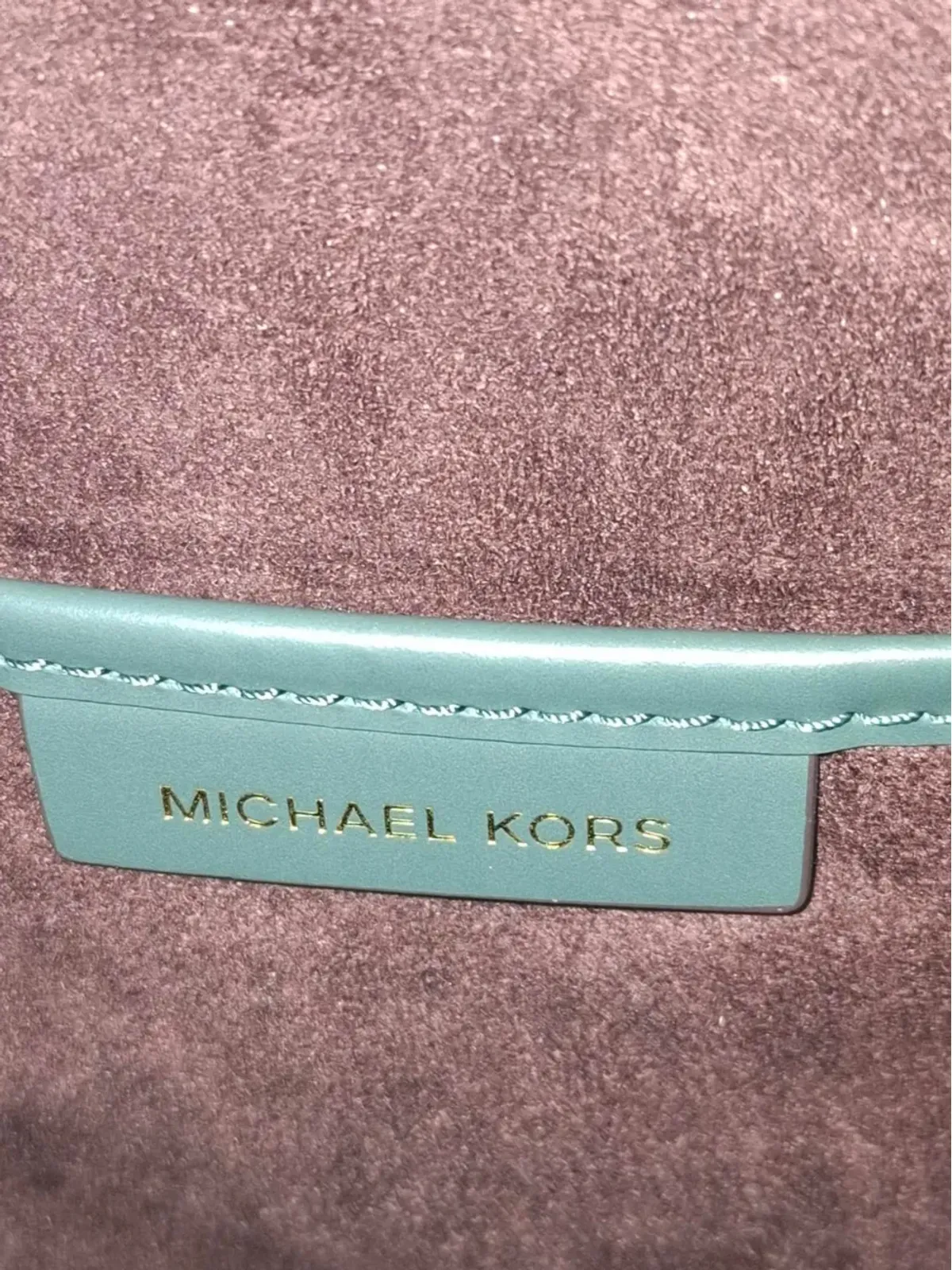 Michael Kors Vintage ブレークリー レザー バケットバッグ - 画像5