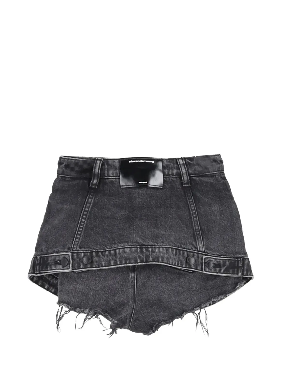 Alexander Wang ビンテージ ボタン付きデニムスコート - 画像2