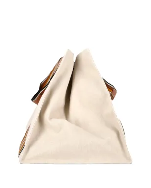 Loro Piana Pre-Owned スーツケース風ストライプ トートバッグ - サムネイル3