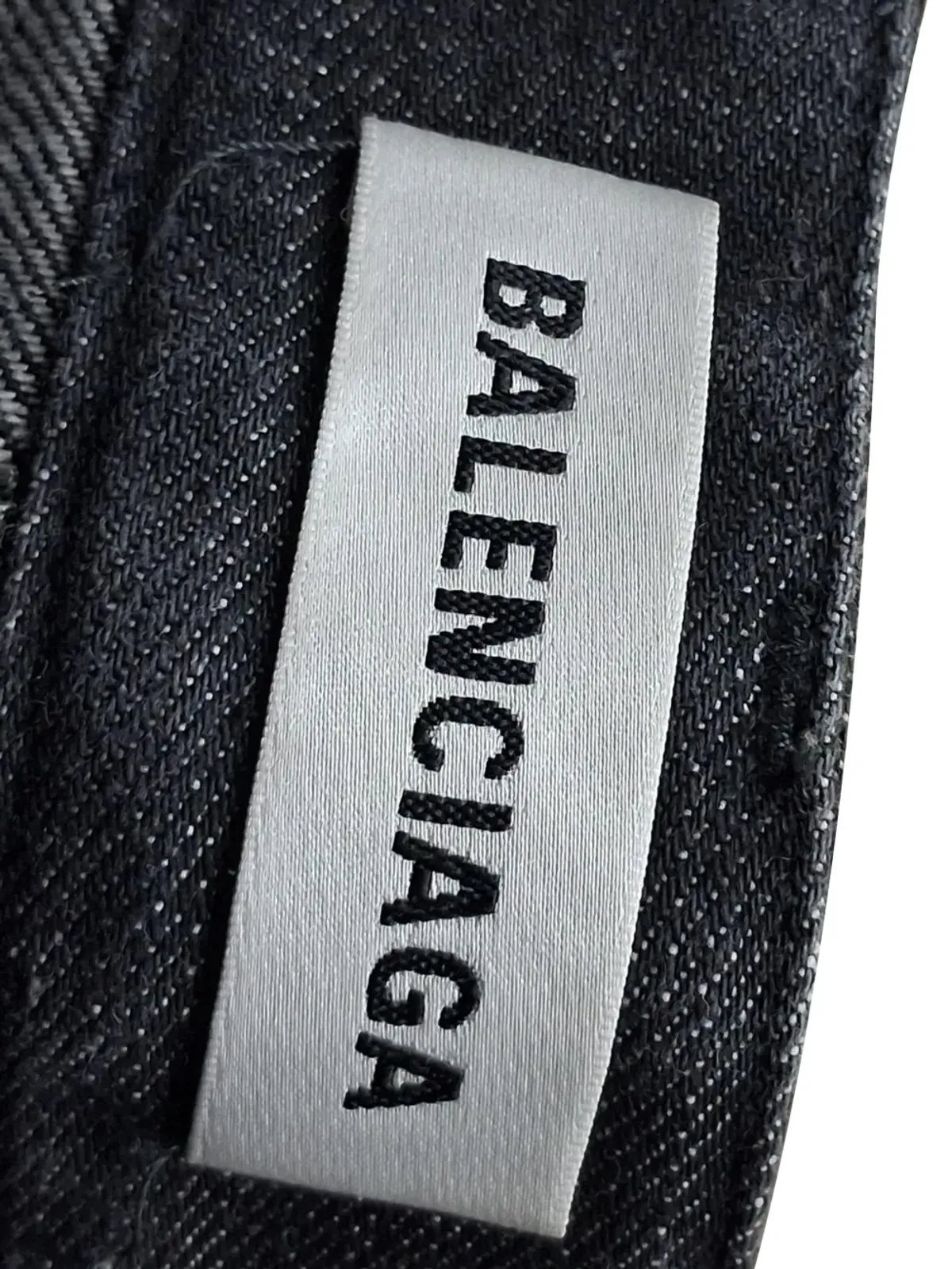Balenciaga Pre-Owned 前スリットミニスカート - 画像3
