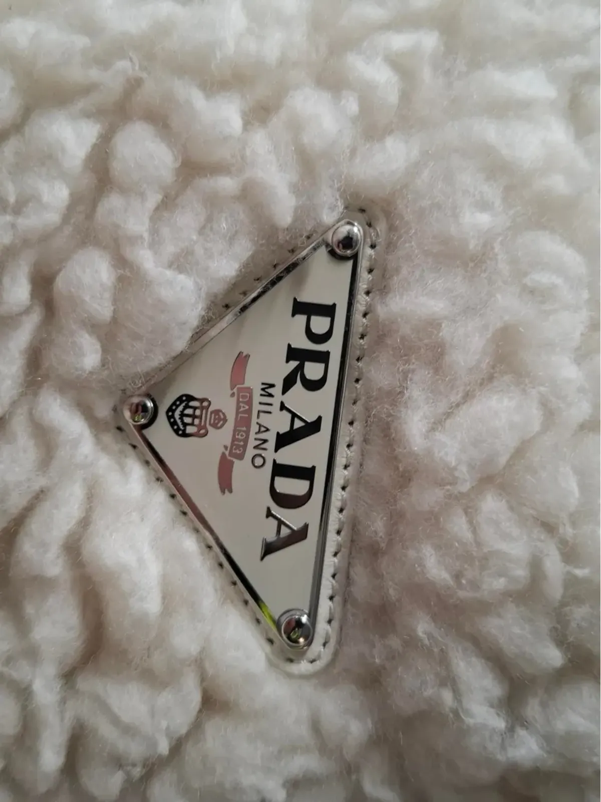 Prada Pre-Owned ロゴプレート トートバッグ - 画像5