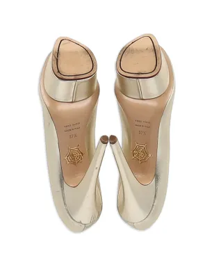 Charlotte Olympia Dollyプラットフォームパンプス ゴールド - サムネイル5