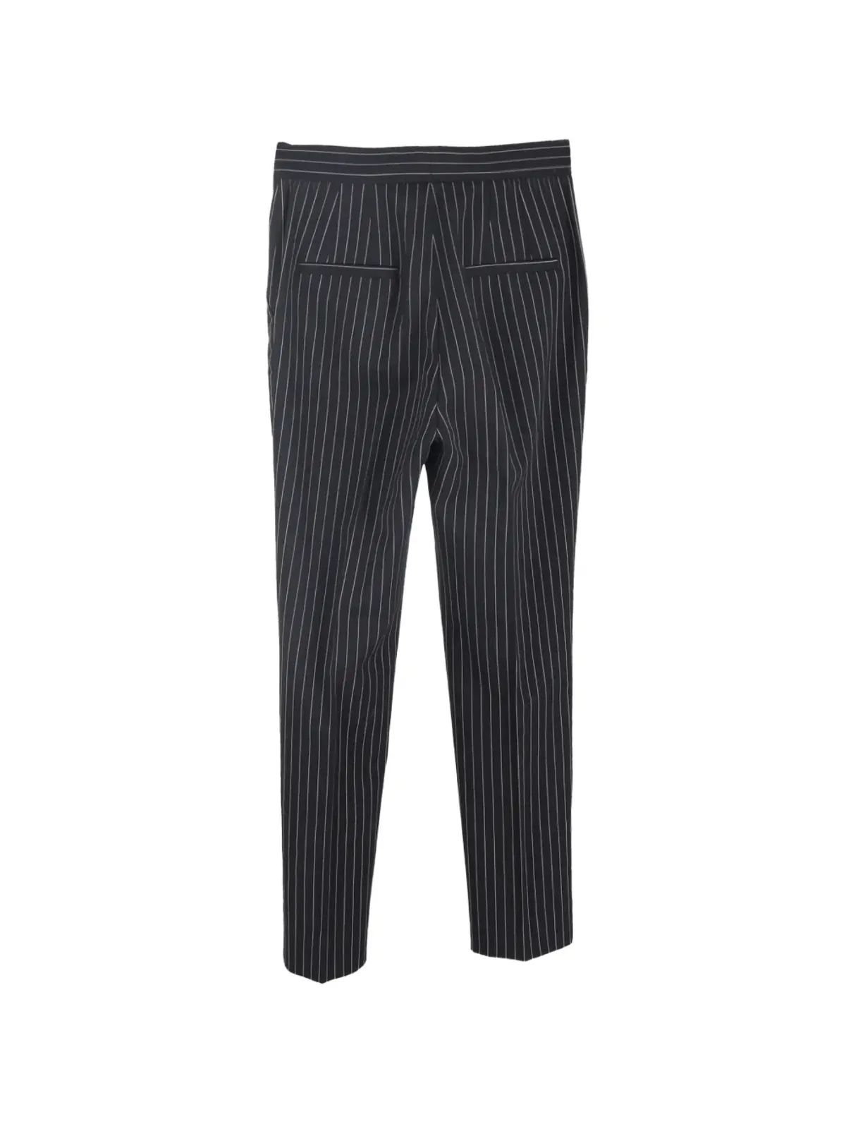 Dolce & Gabbana Pre-Owned ストライプ柄パンツ - ブラック - 画像2