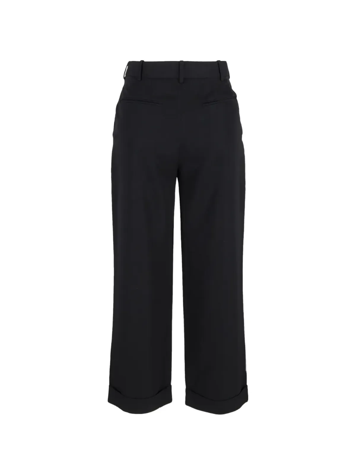 Stella McCartney Pre-Owned pleated wool trousers - Black - 画像2