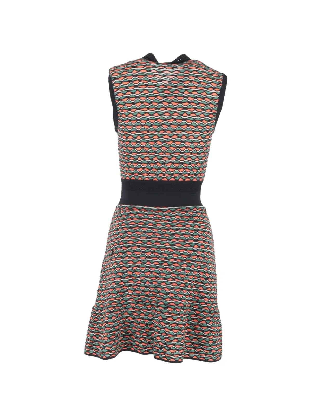 Missoni Pre-Owned patterned buttoned mini dress - Orange - 画像2