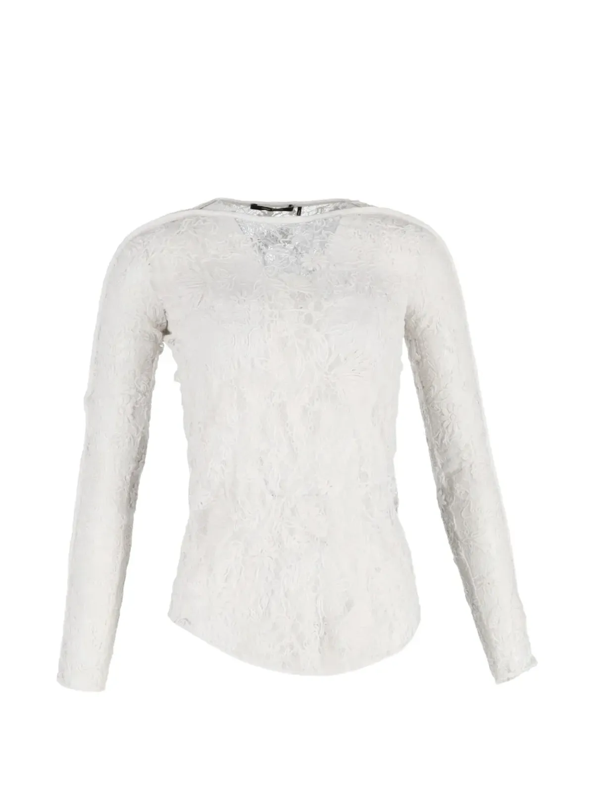 Isabel Marant Vintage floral-lace blouse - White - 画像1