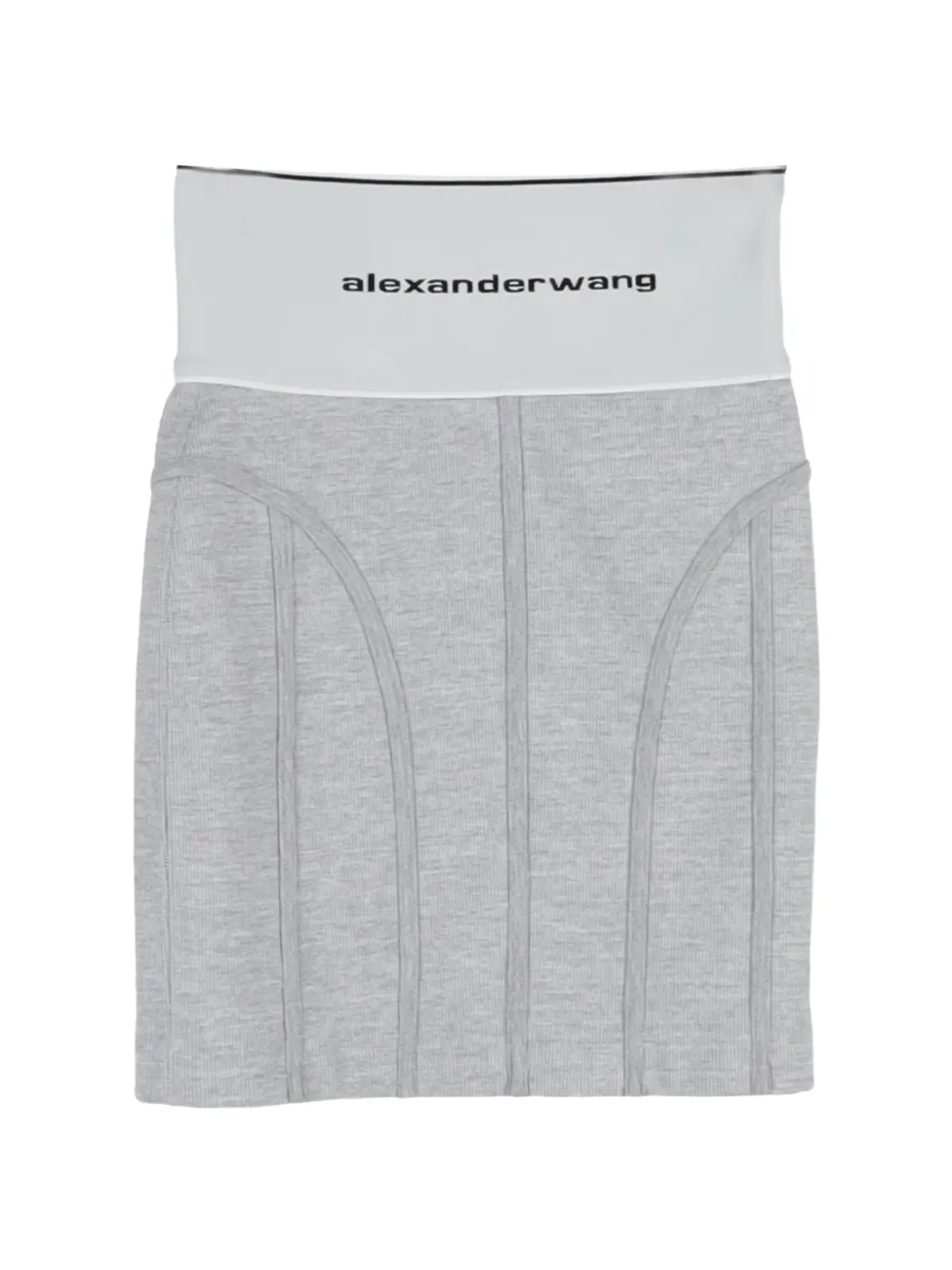 Alexander Wang ビンテージ エラスティックロゴミニスカート - 画像1
