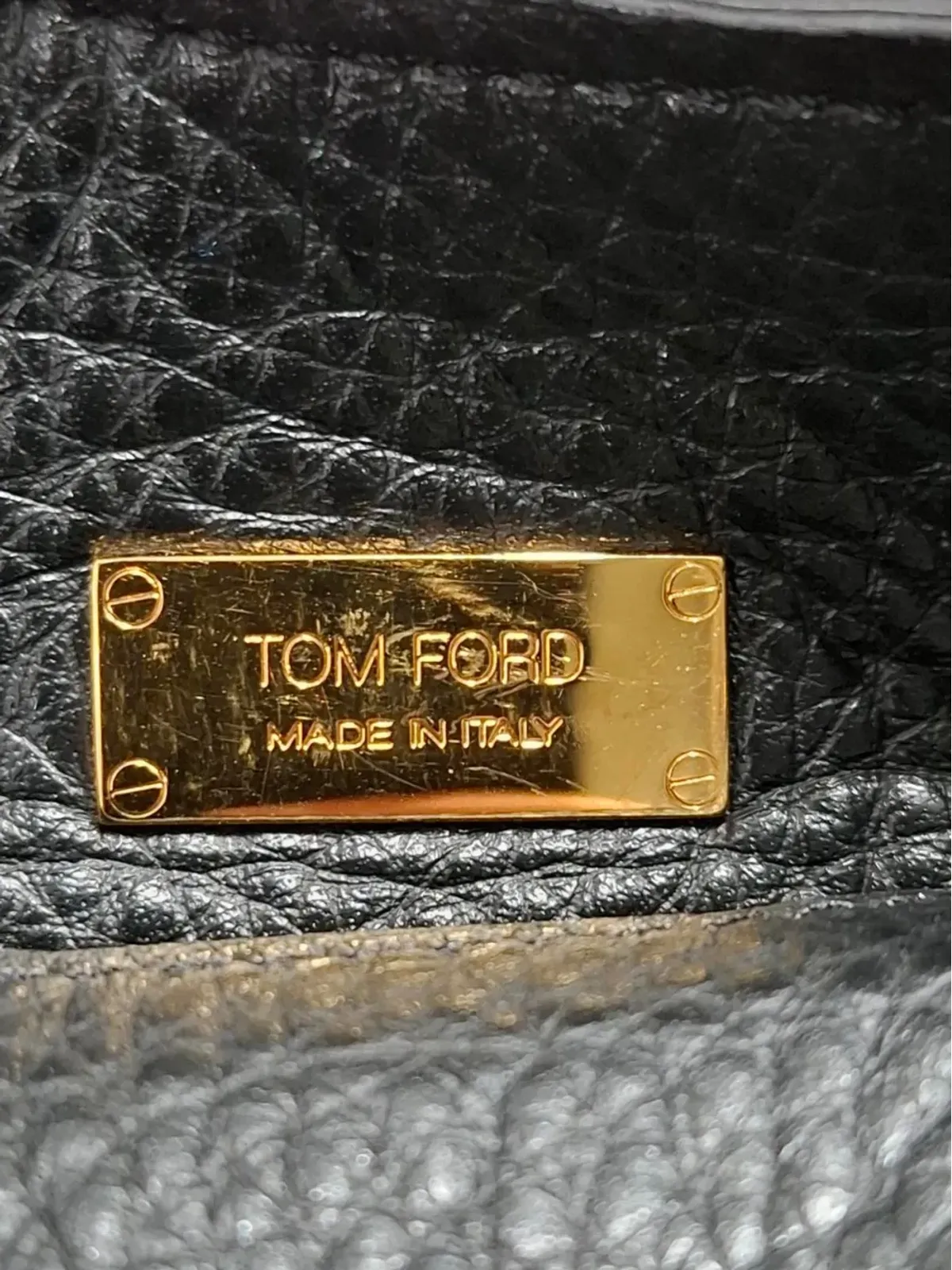Tom Ford Vintage レザー トートバッグ - 画像5