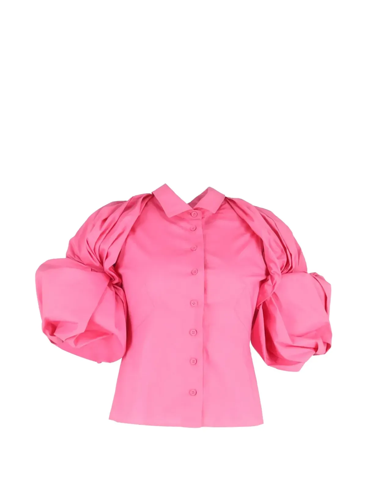 Jacquemus Pre-Owned La Chemise Maraca puff-sleeves shirt - 画像1