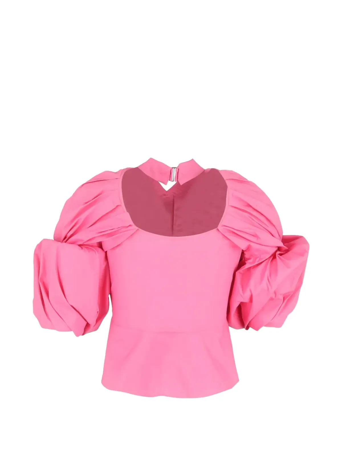 Jacquemus Pre-Owned La Chemise Maraca puff-sleeves shirt - 画像2