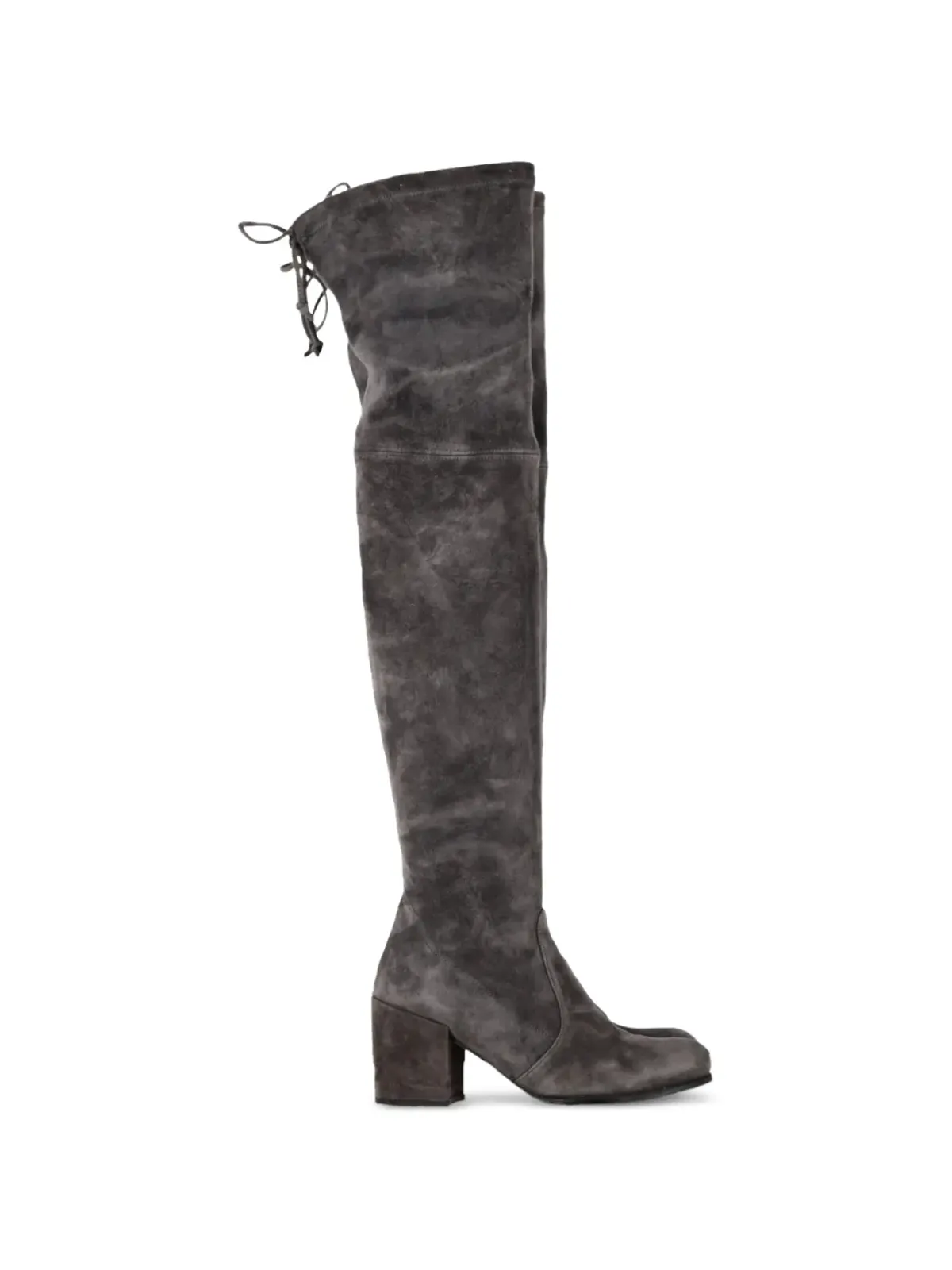 Stuart Weitzman Genna オーバー・ザ・ニー ブーツ ブロックヒール - 画像1