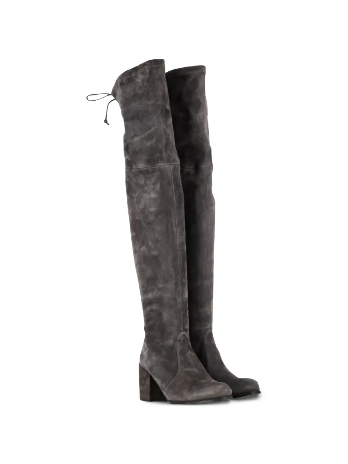 Stuart Weitzman Genna オーバー・ザ・ニー ブーツ ブロックヒール - 画像2